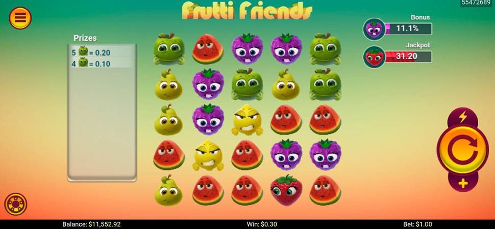 Frutti Friends slot mobile