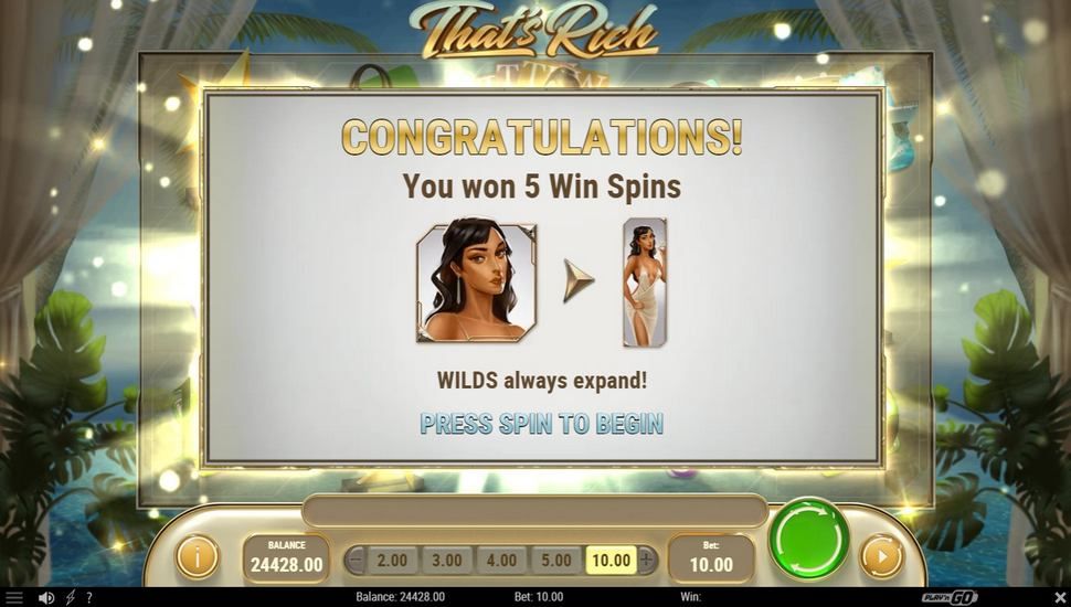 That's Rich Slot - Free Spins