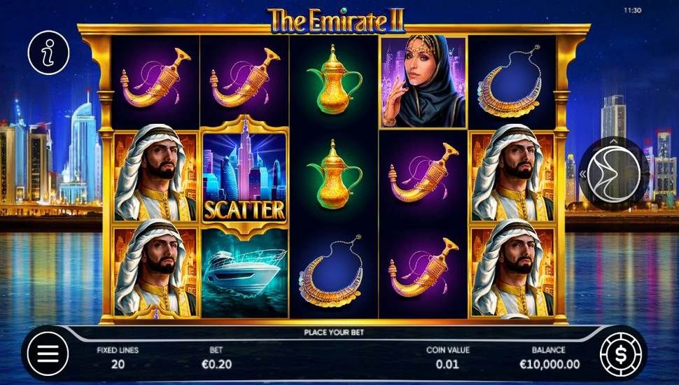 The Emirate II Slot Mobile
