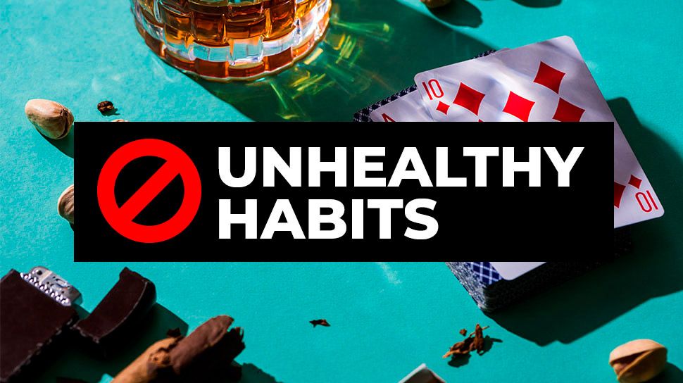 Unhealthy habits to avoid while gambling