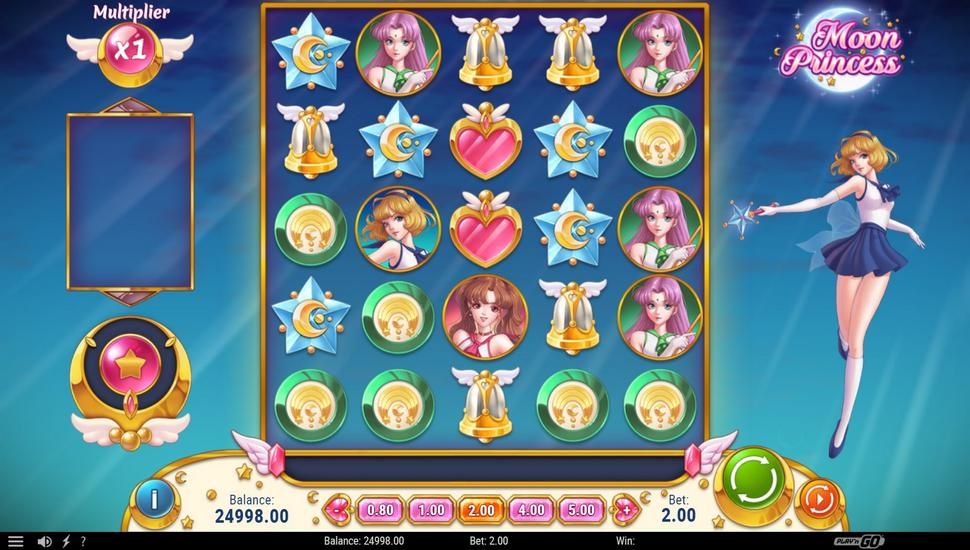 Moon Princess slot gameplay