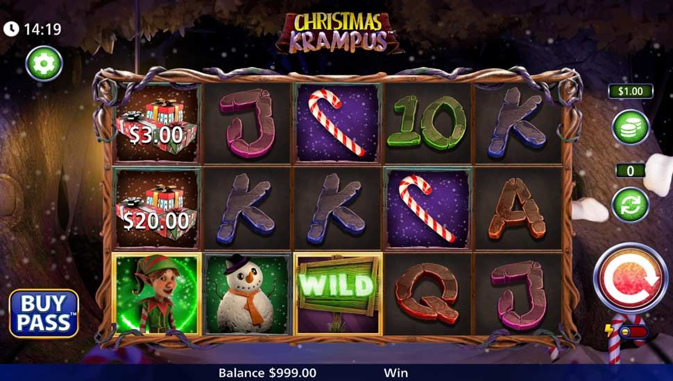 slot Christmas Krampus Wonder 500 gameplay