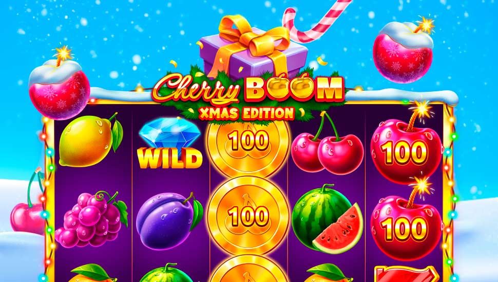  Free Spins mode at Cherry Boom Xmas Editions