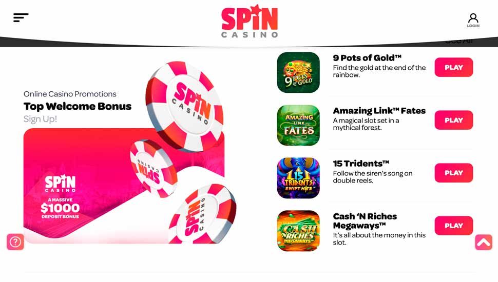 spin casino