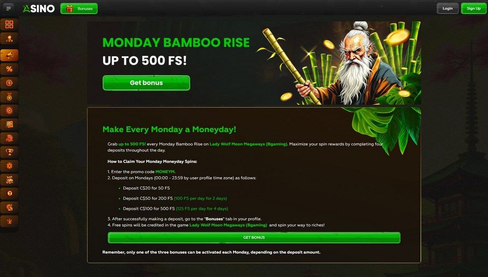 Asino Monday Bamboo Rise
