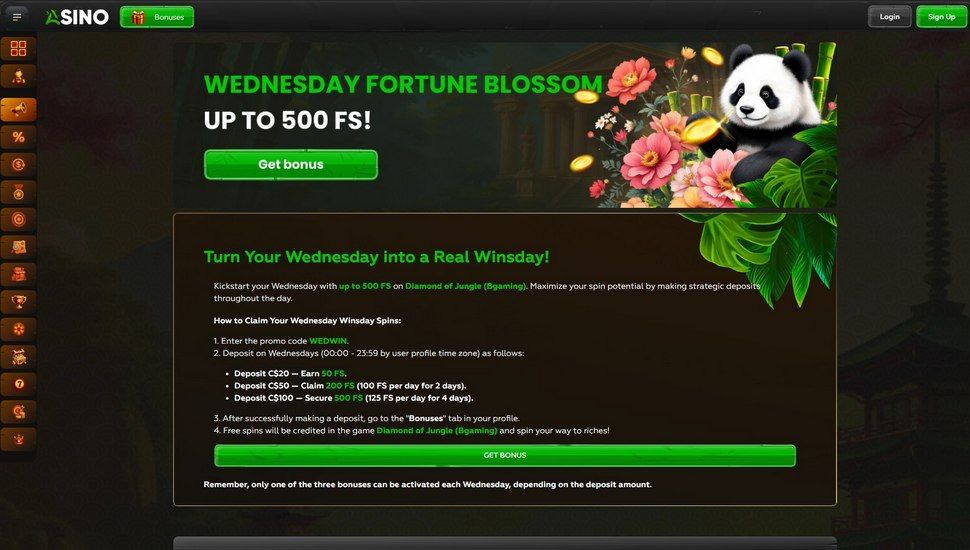Asino Wednesday Fortune Blossom