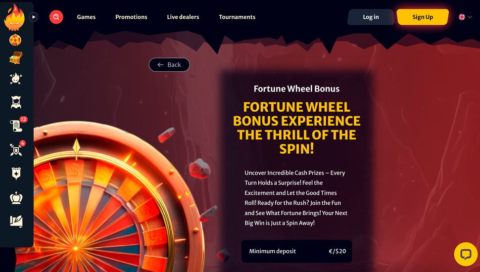 Fortune Wheel Bonus