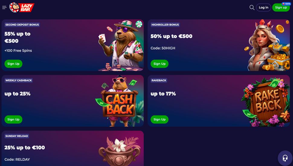 Lazybar casino