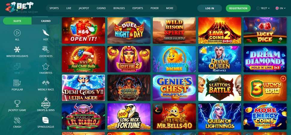 22Bet casino