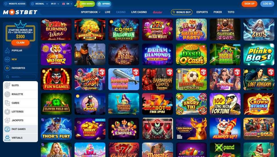 Mostbet casino