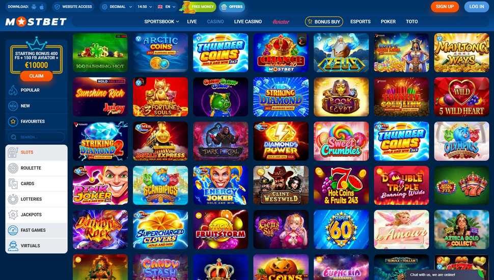 Mostbet casino