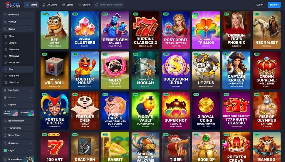 Lucky Hunter casino