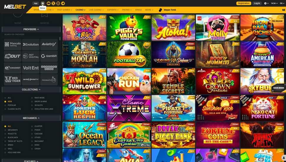 Melbet casino