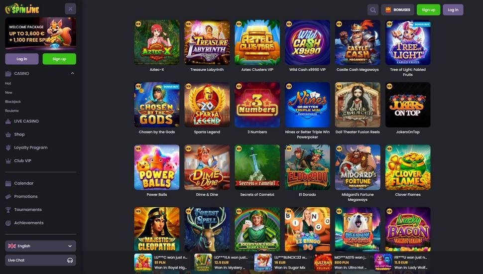 Spinline casino