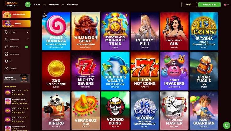 DragonSlots casino