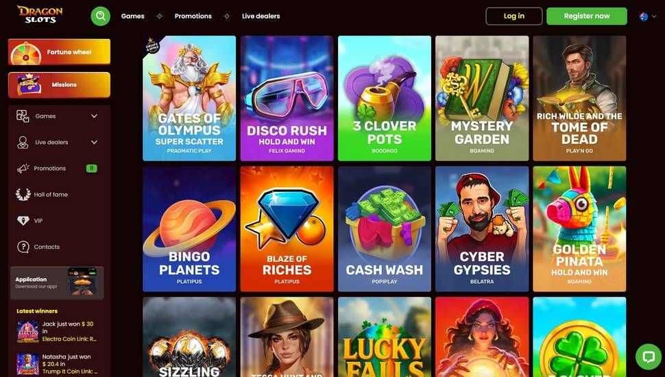 DragonSlots casino
