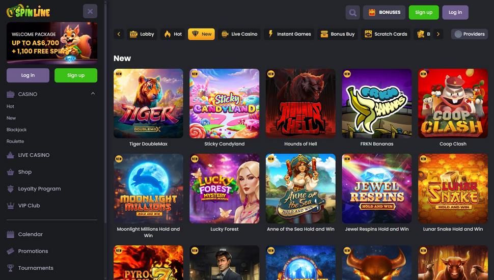 Spinline casino