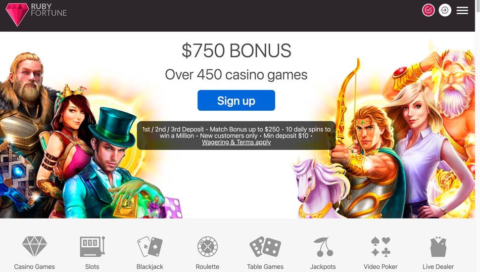 Ruby Fortune casino