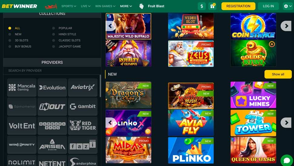 Betwinner casino