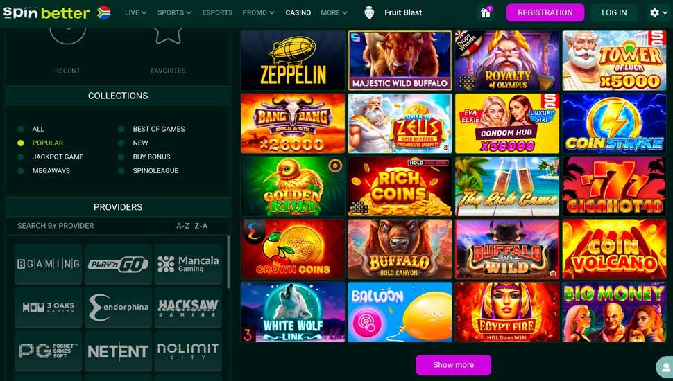 SpinBetter casino