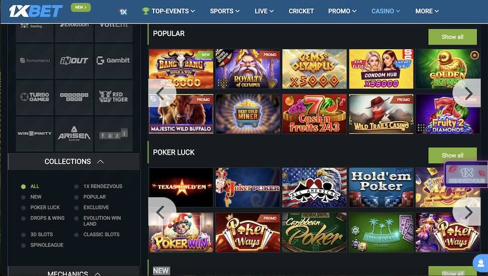 1xbet Casino