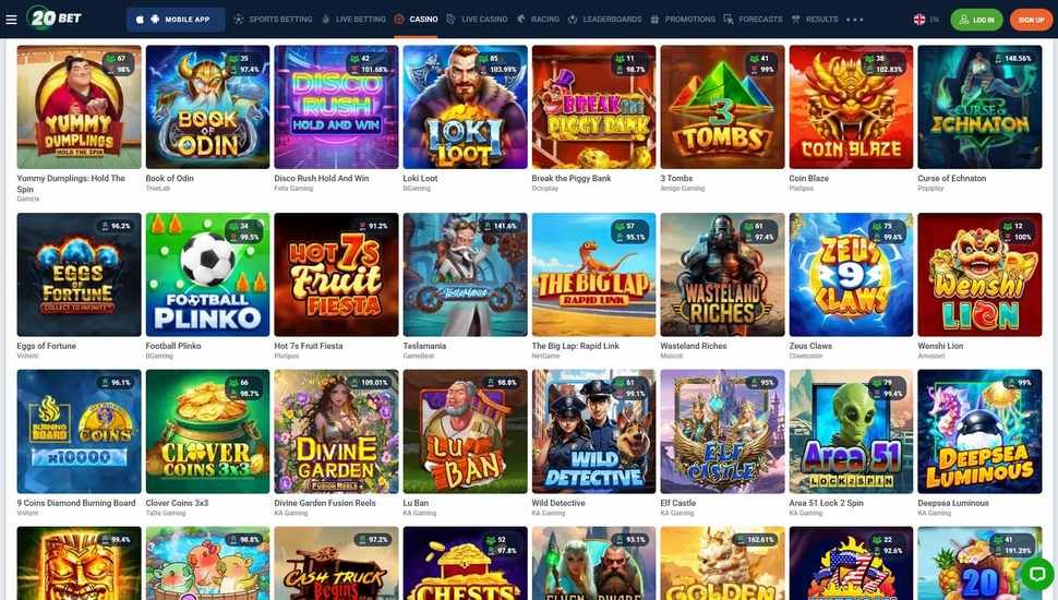 20bet casino