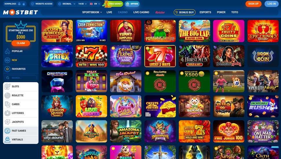 Mostbet casino