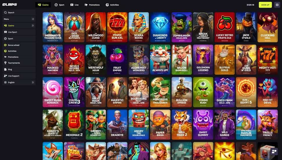 Claps casino