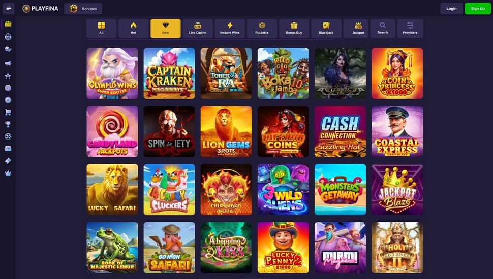 Playfina casino