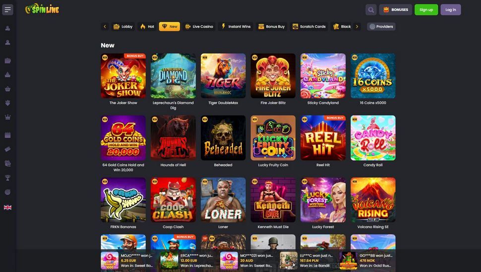 Spinline casino