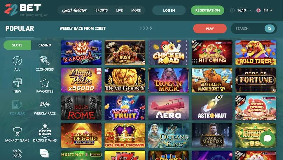 22bet Casino