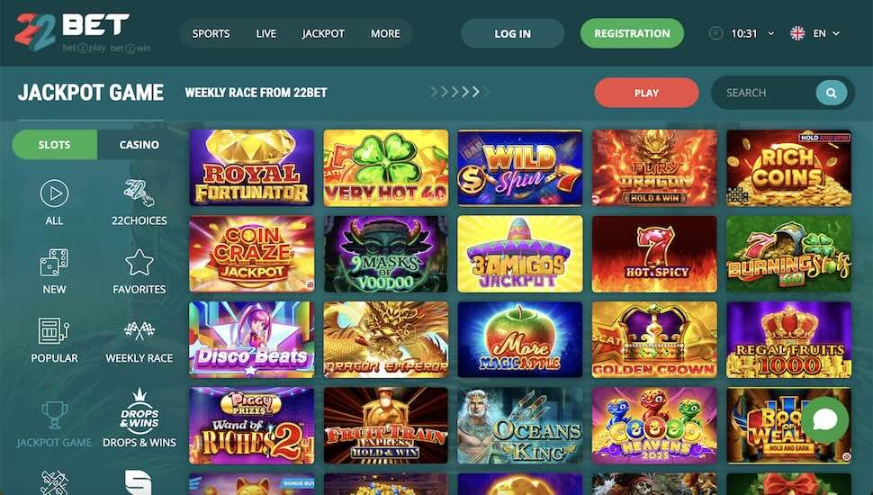 22bet Casino