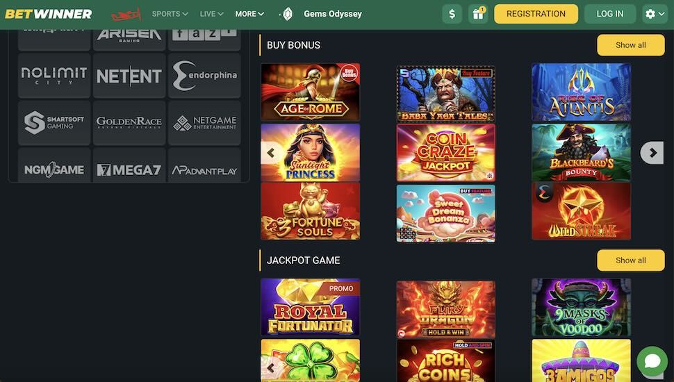 Betwinner Casino
