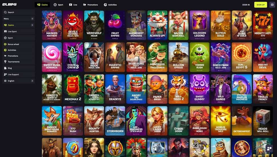 Claps casino