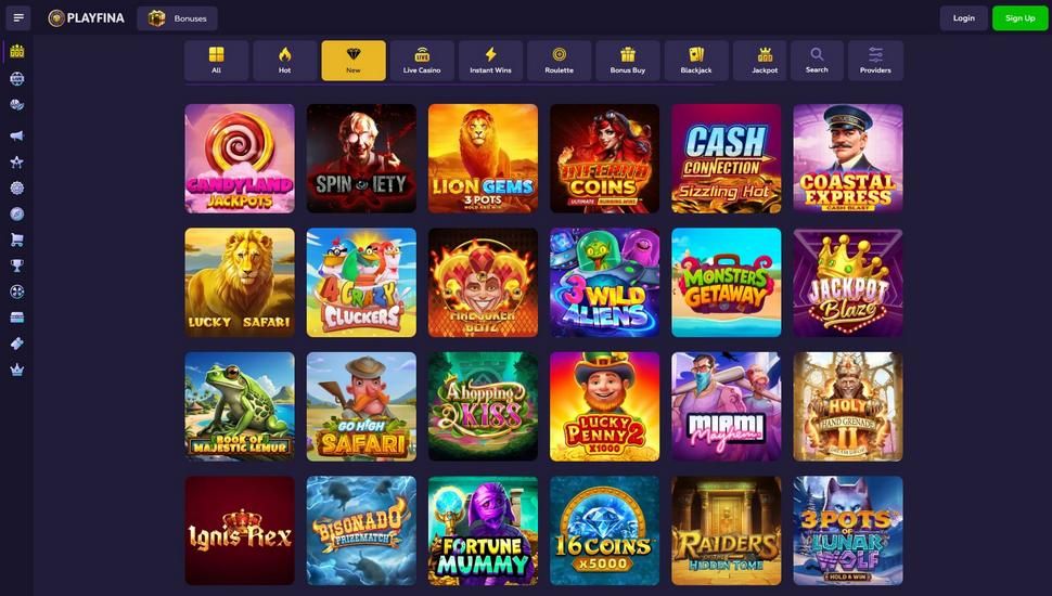 Playfina casino