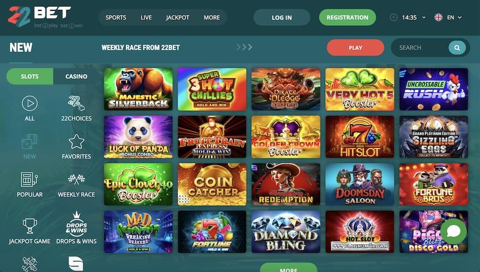 22bet Casino