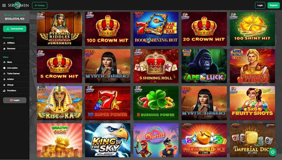 Sirwin casino