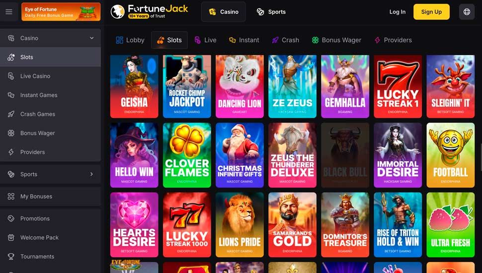 FortuneJack casino