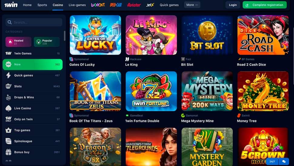 1Win casino