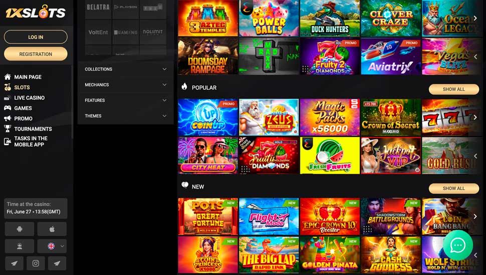 1xSlots casino