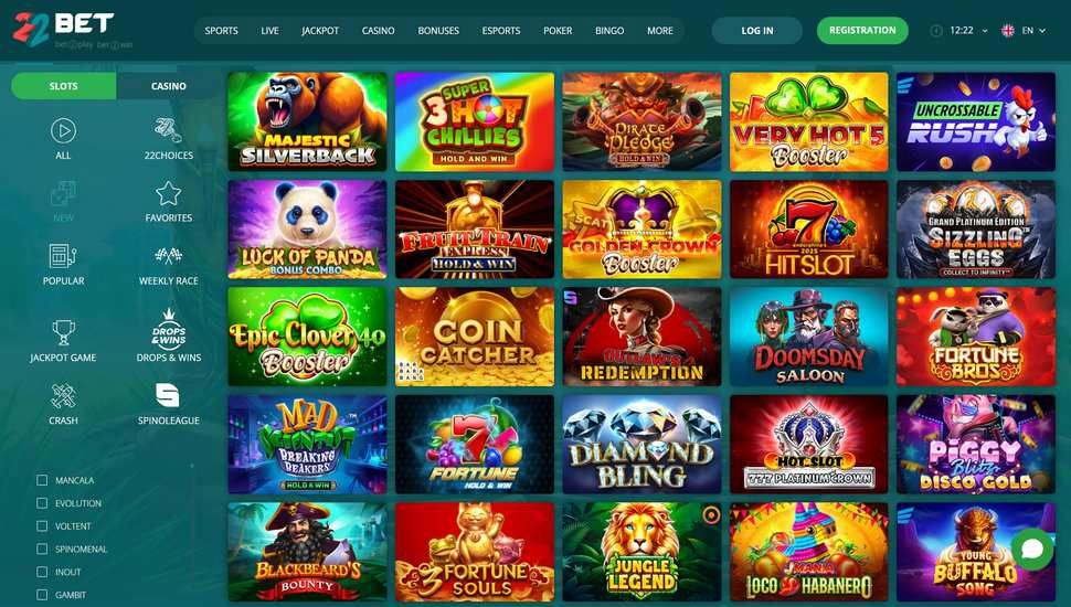 22bet casino