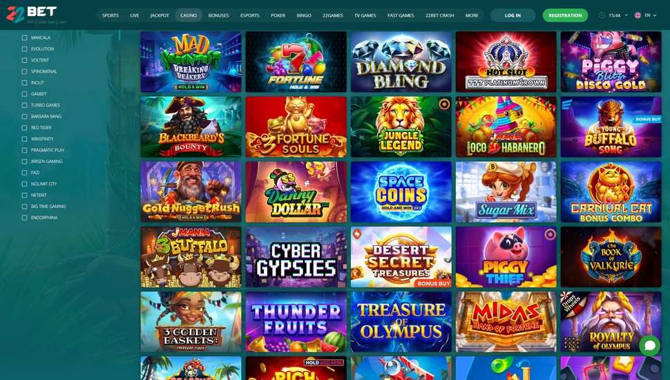 22bet casino