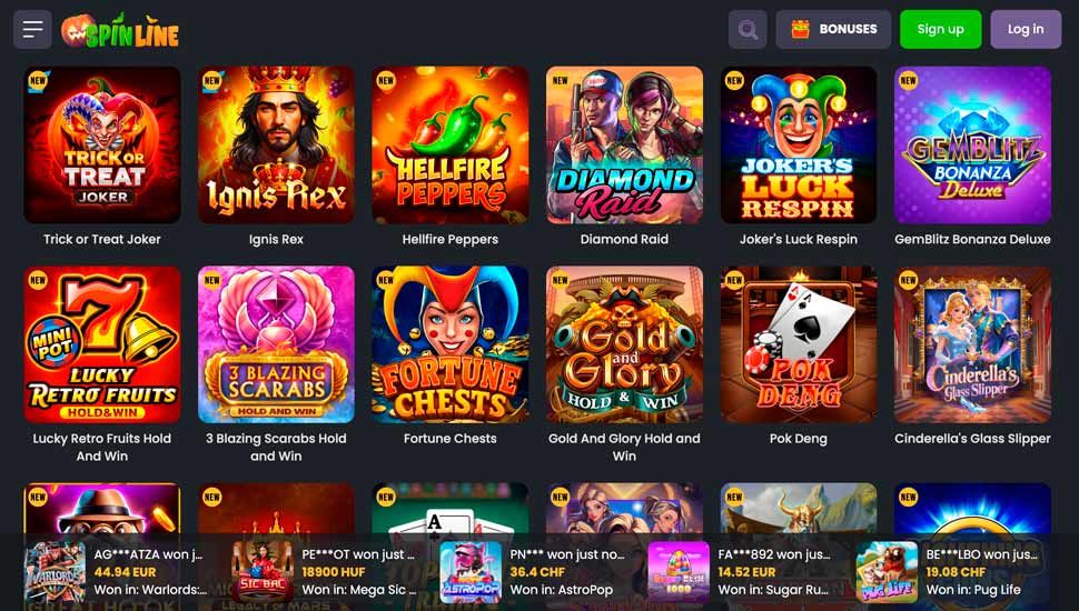 Spinline casino
