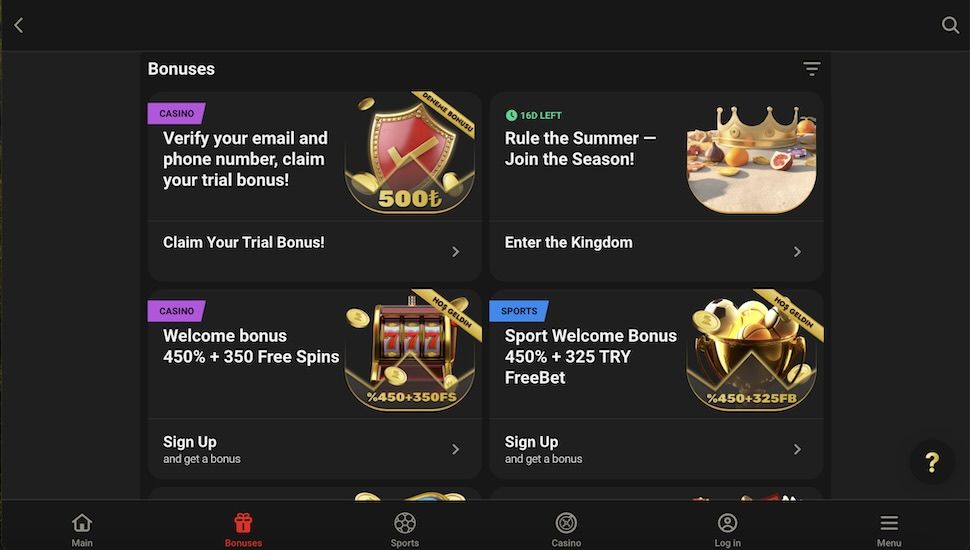 1King Casin0 Bonuses