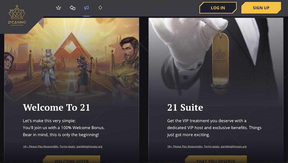 21 Casino Bonuses