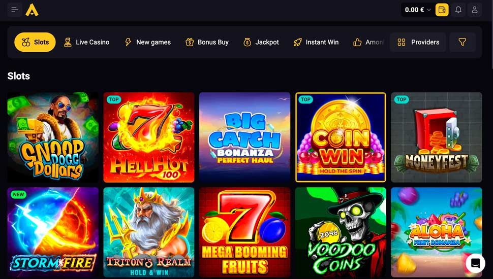 Games at AmonBet