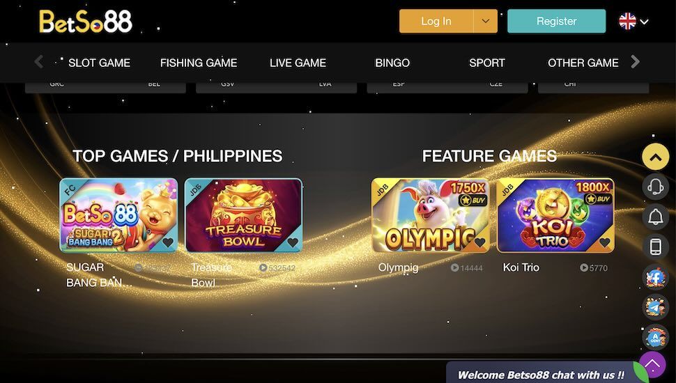 Betso88 Casino Games