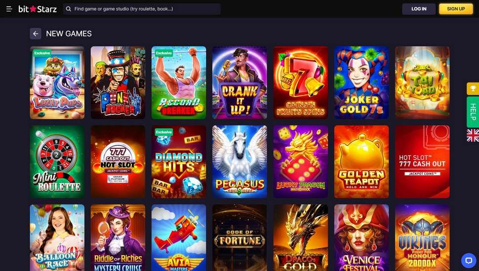 Bitstarz casino slots page