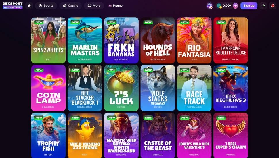Dexsport.io Casino