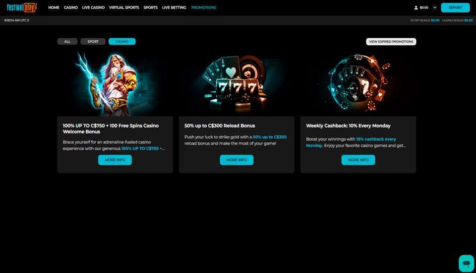 Festivalplay promotions